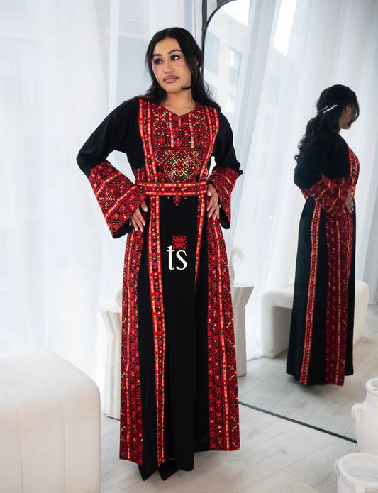 Ramallah Red Elegance Thobe
