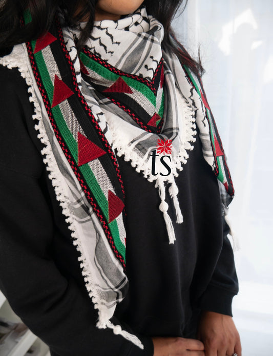 Palestine Flag Keffiyeh