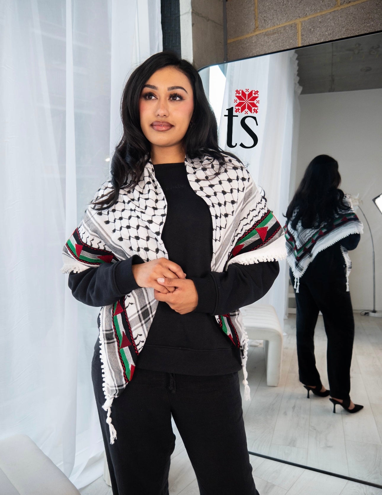 Palestine Flag Keffiyeh
