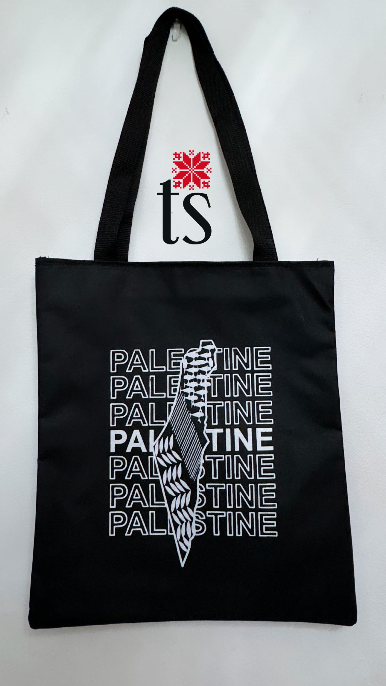 Palestine Map Tote Bag