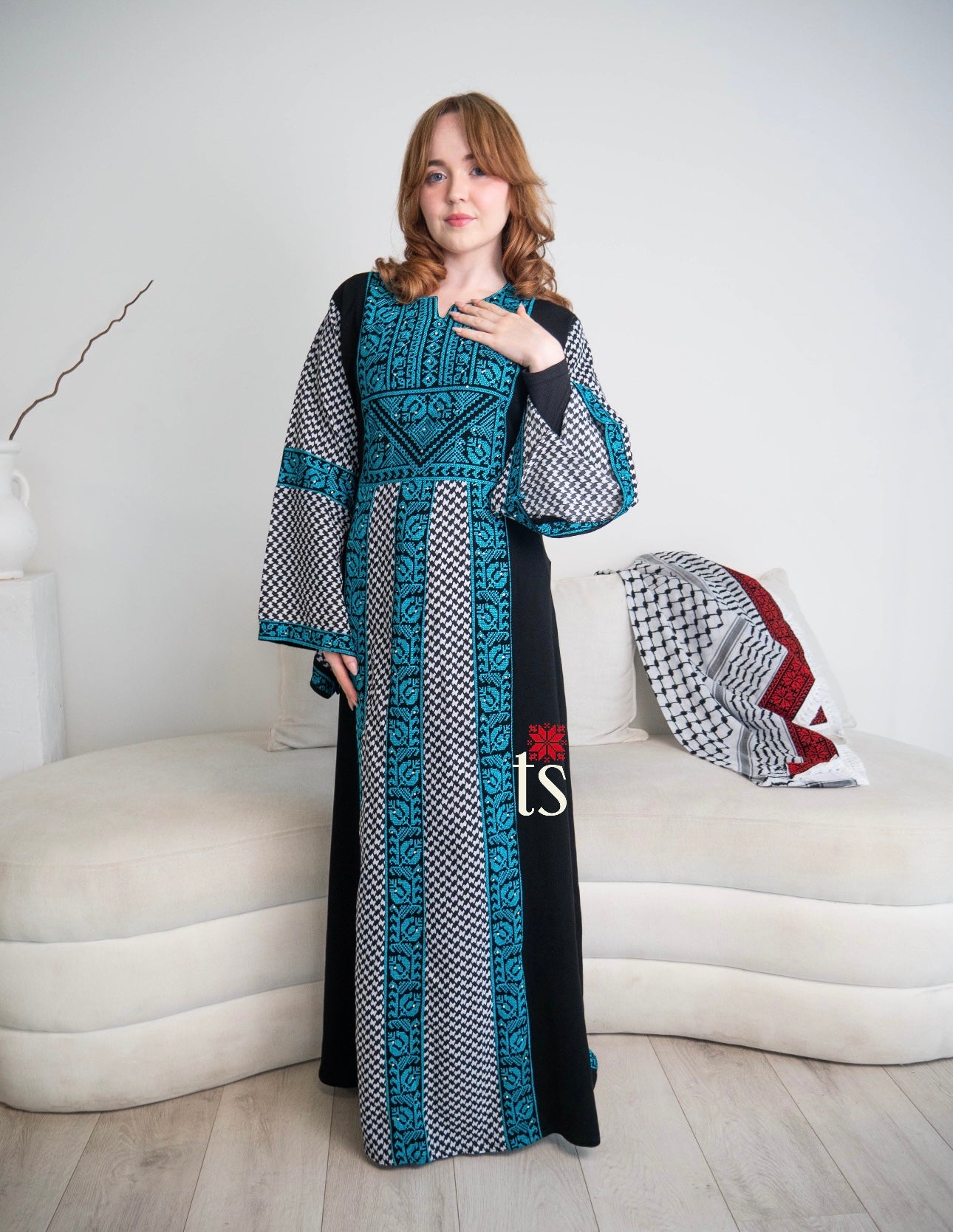 Keffiyeh x Tatreez Thobe: Special Edition