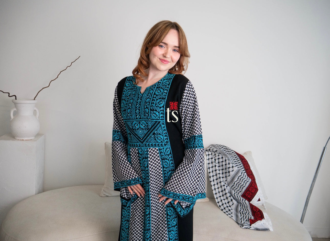 Keffiyeh x Tatreez Thobe: Special Edition