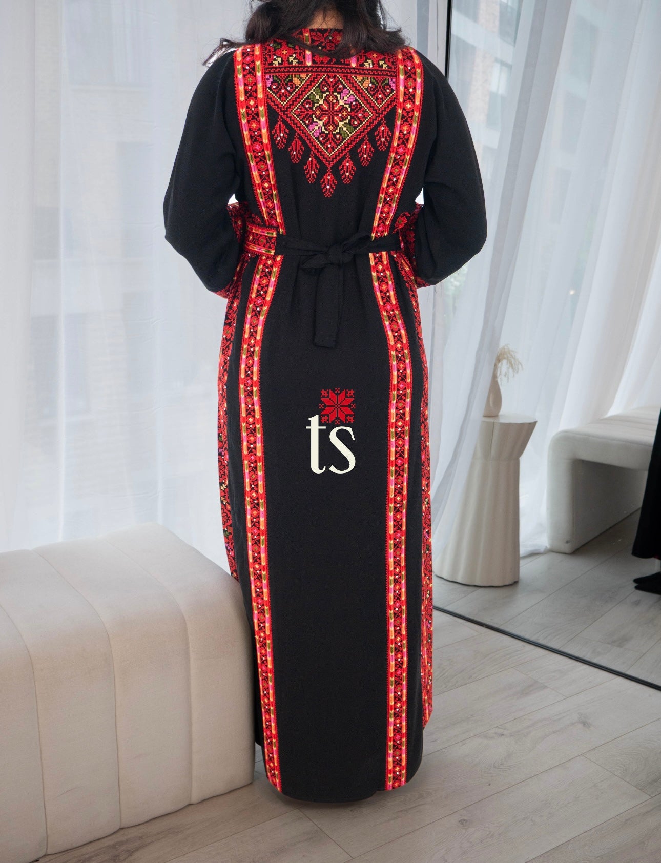 Ramallah Red Elegance Thobe