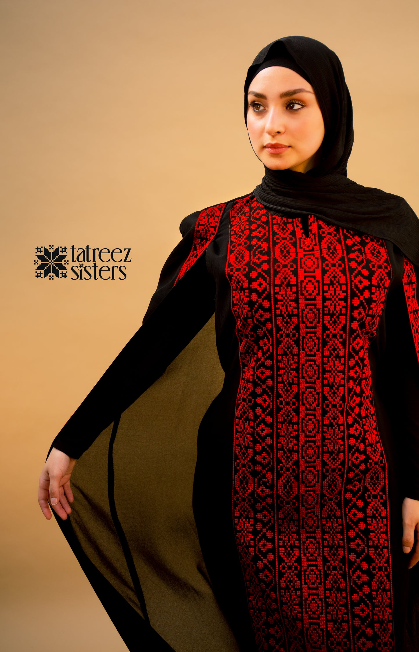 Black Cape Dress