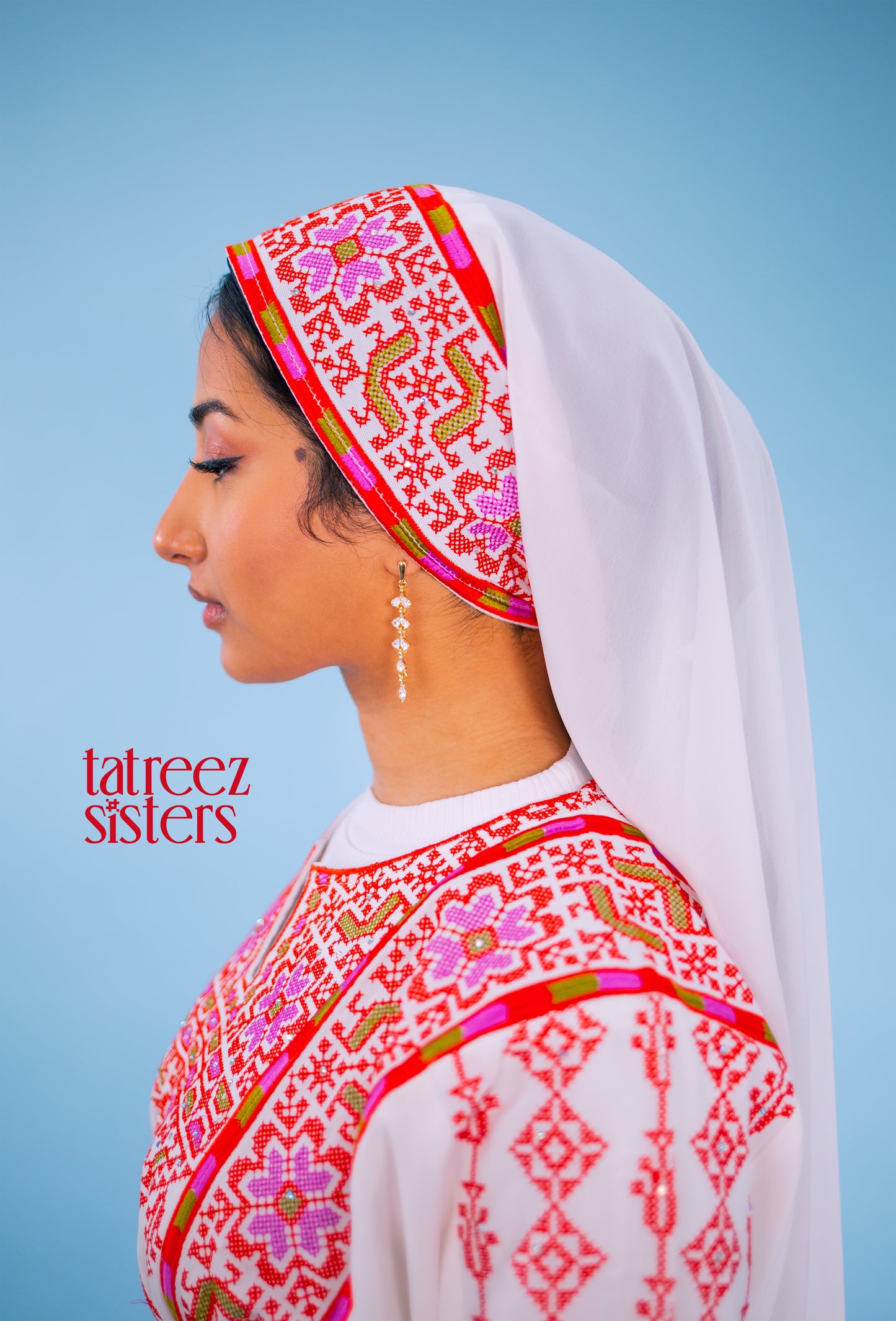 Princess Thobe with Matching Veil