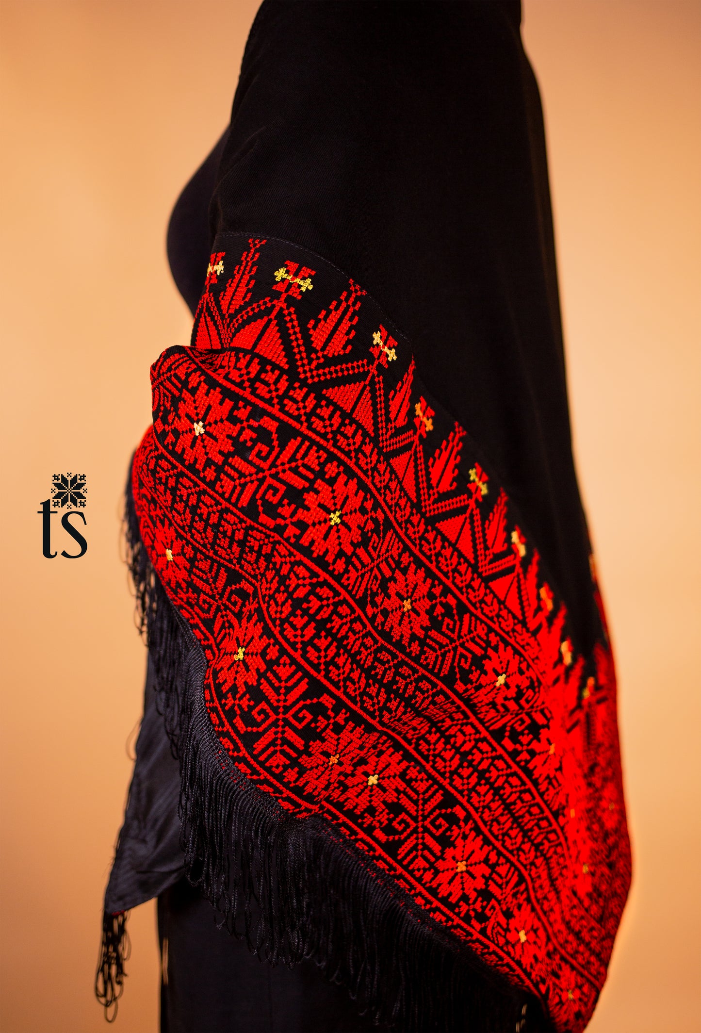 Tatreez Shawl Wrap