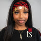 Red Tatreez Headband