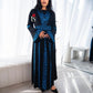 Arabic Calligraphy Signature Embroidered Abaya