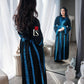 Arabic Calligraphy Signature Embroidered Abaya