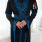 Arabic Calligraphy Signature Embroidered Abaya