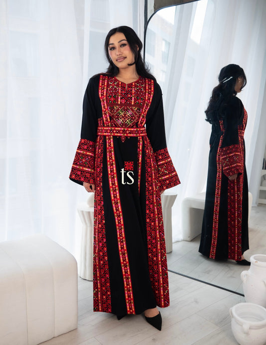 Ramallah Red Elegance Thobe