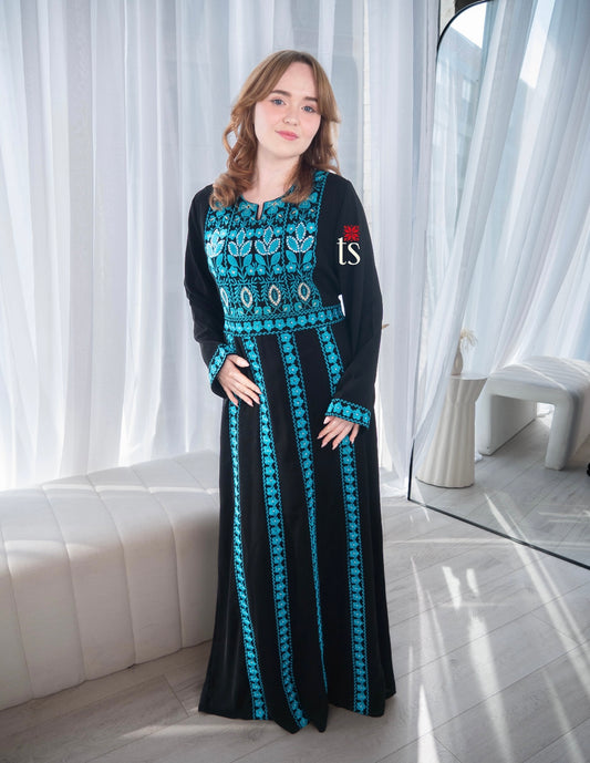 The Flower Embroidered Thobe