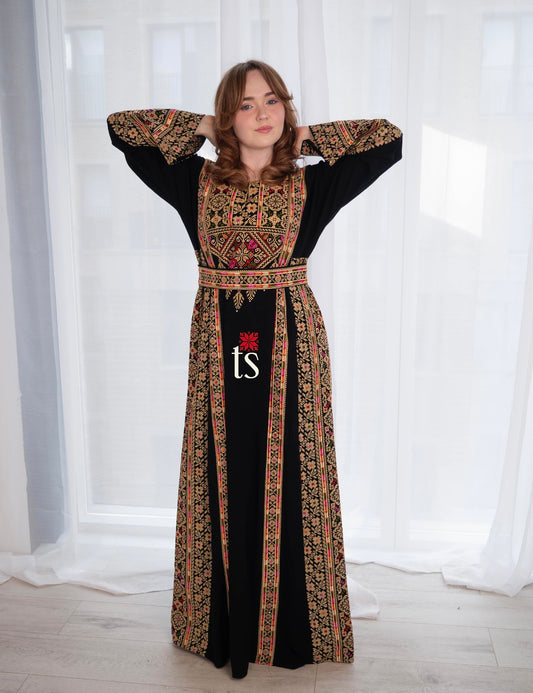 Ramallah Gold Elegance Thobe