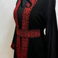 Black Tatreez Abaya