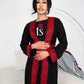 Black Tatreez Abaya