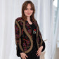 Floral Gold Tatreez Blazer