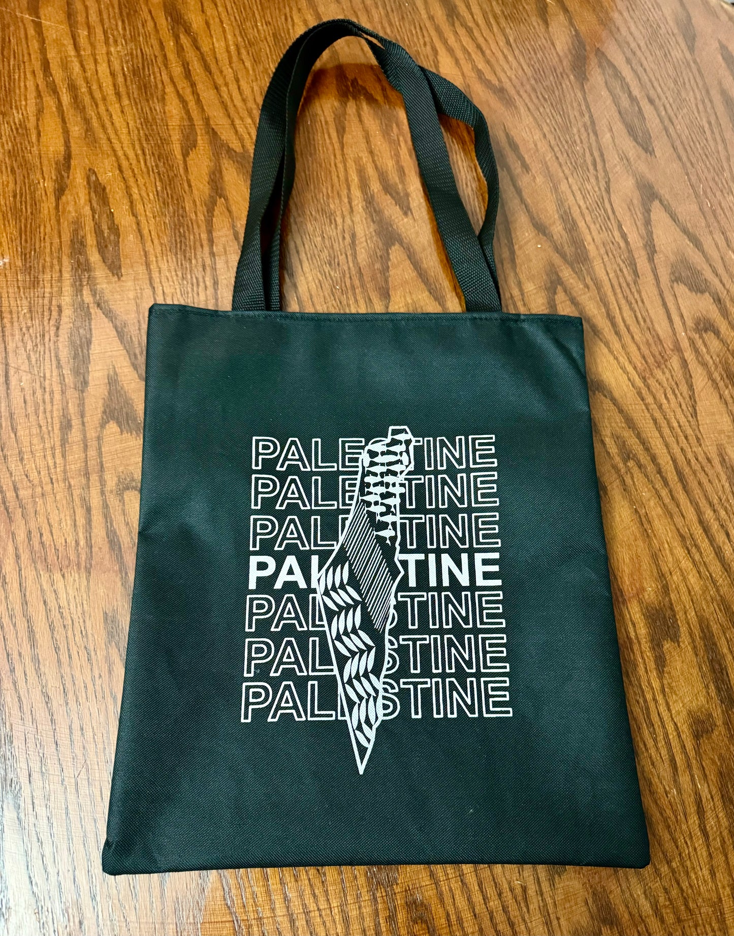 Palestine Map Tote Bag