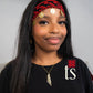 Red Tatreez Headband