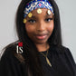 Royal Blue Tatreez Headband