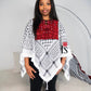 Tatreez Keffiyeh Poncho