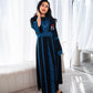 Arabic Calligraphy Signature Embroidered Abaya